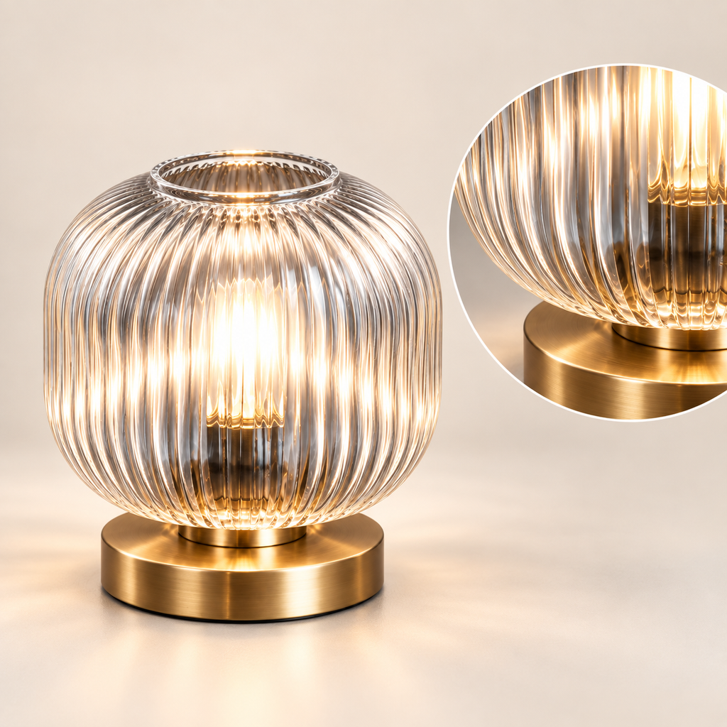 Aveline Glass Table Lamp