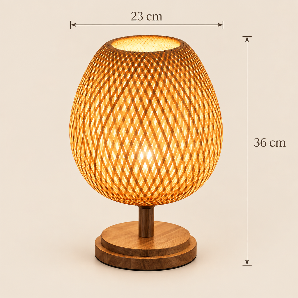 Kaia Woven Lamp