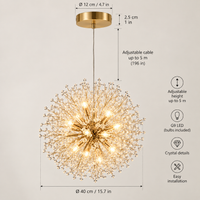 Celeste Crystal Chandelier