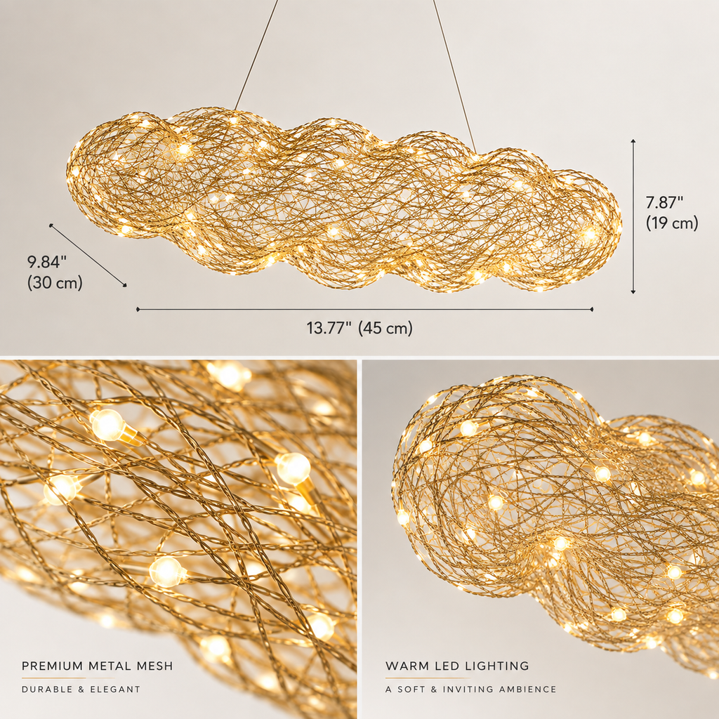 Halo Mesh Pendant