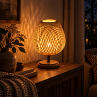 Kaia Woven Lamp