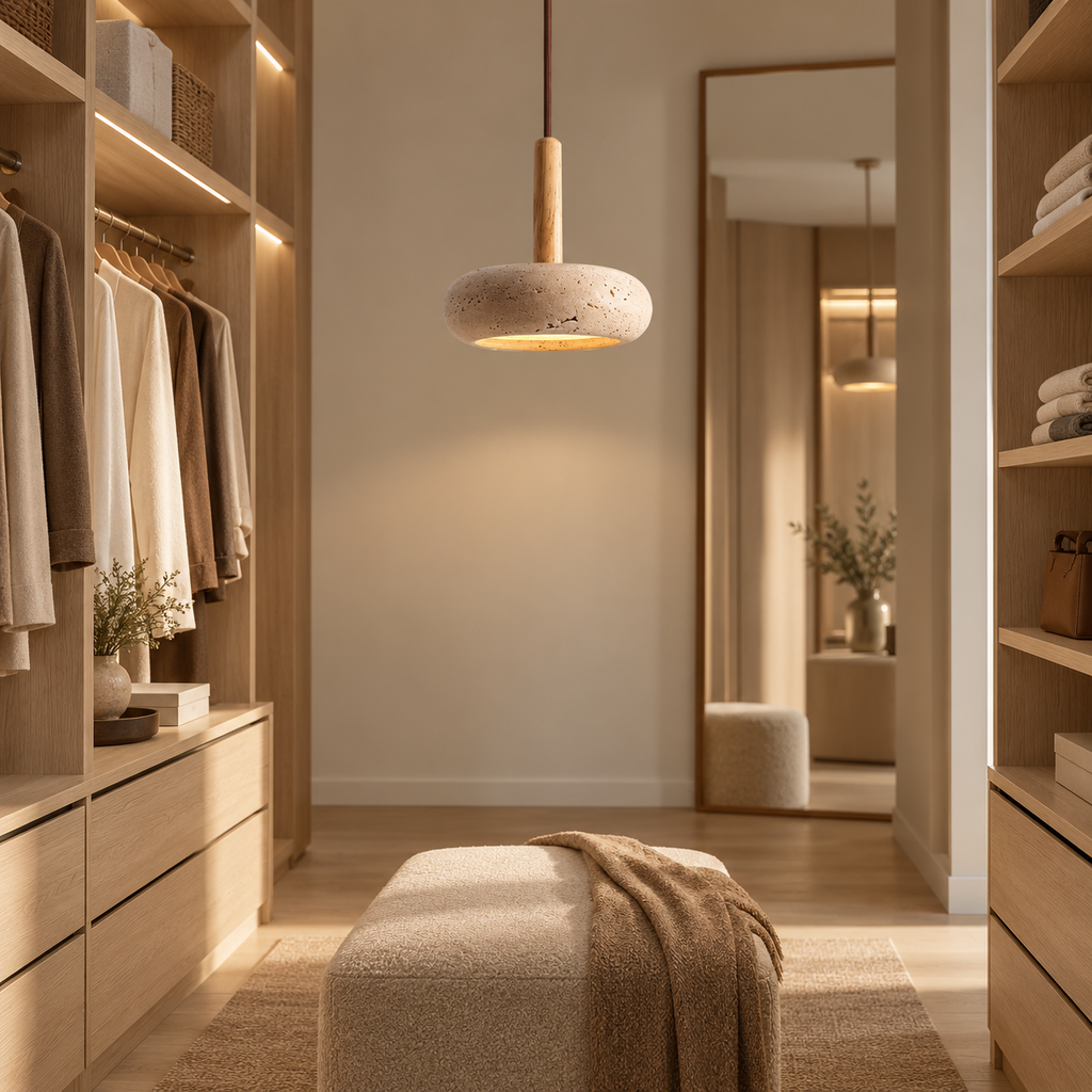 Siena Travertine Pendant