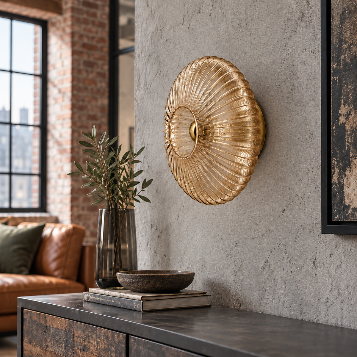 Soleia switched off in daylight above a dark console